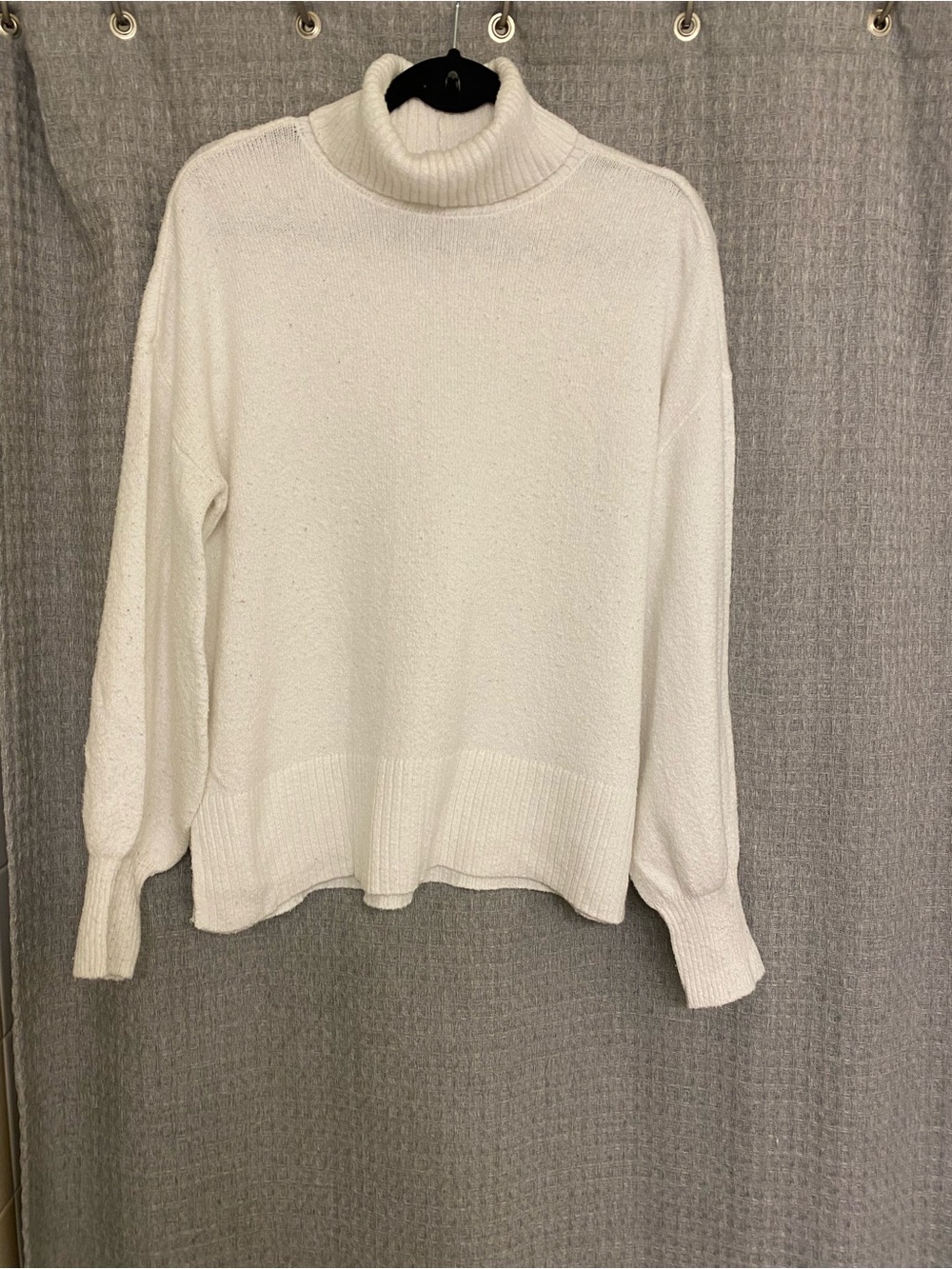 a.n.a Cream Turtleneck Pullover Sweater